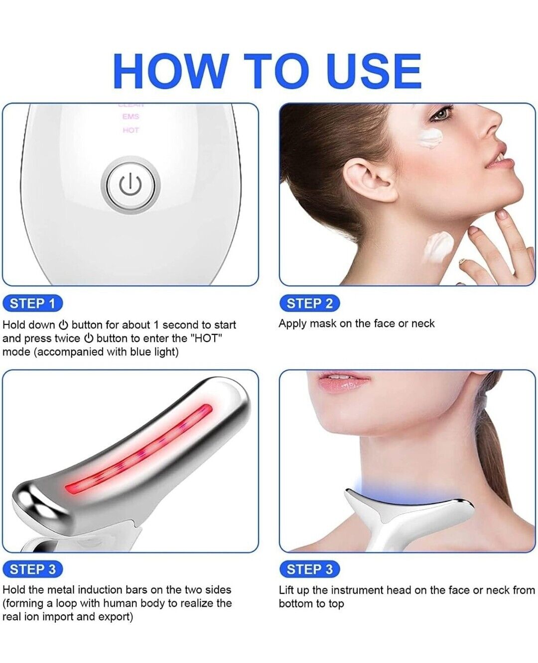 Anti-Wrinkle Beauty Device – Smooth, Firm, & Radiant Skin